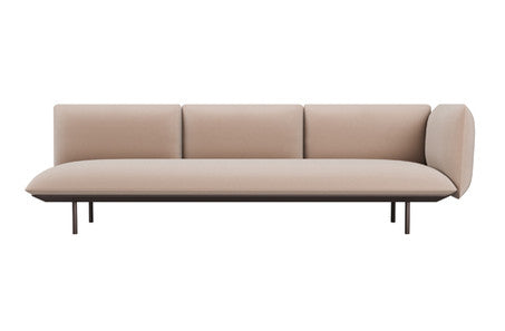 Tribù SENJA SOFA 3-Sitzer Eckmodule, links, hohe Arme