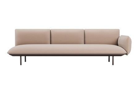 Tribù SENJA SOFA 3-Sitzer Eckmodule, links, niedrige Arme