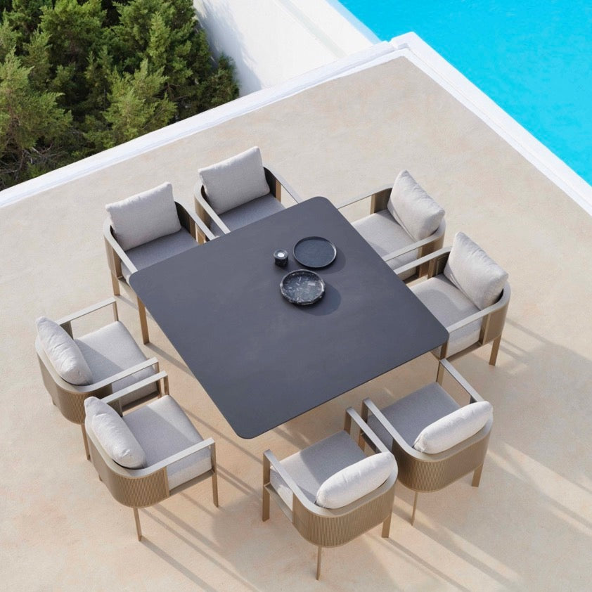 Gandia Blasco I Solanas Dining Table 140 cm, quadratisch