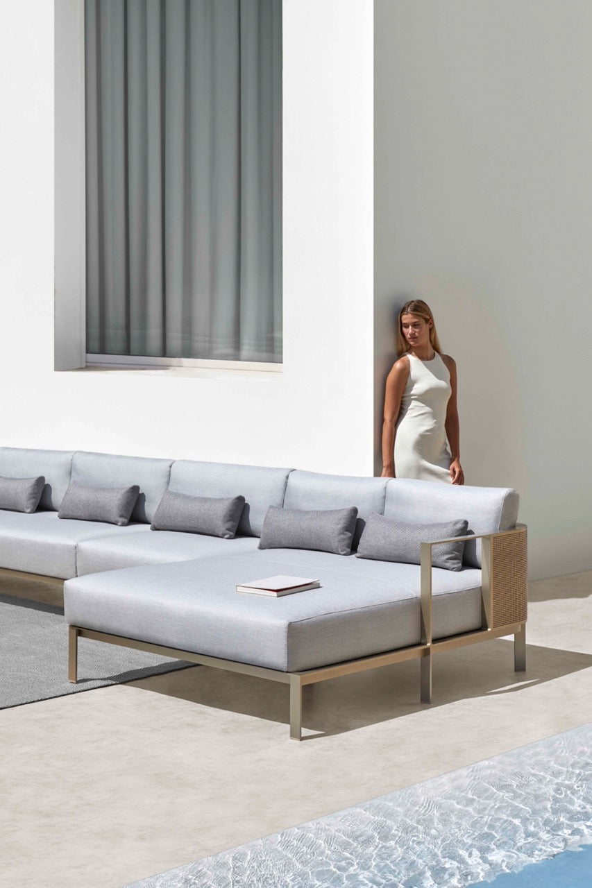 Gandia Blasco I Solanas  XL Sectional 2 Chaiselongue rechts