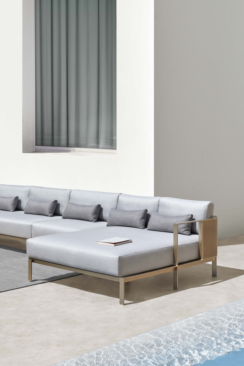 Gandia Blasco I Solanas  XL Sectional 2 Chaiselongue rechts