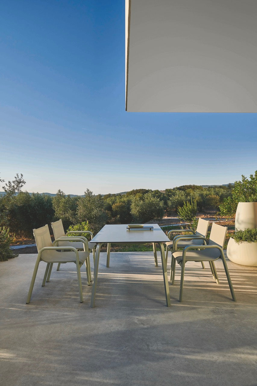 Gandia Blasco | Stack Esstisch 160 cm, rechteckig