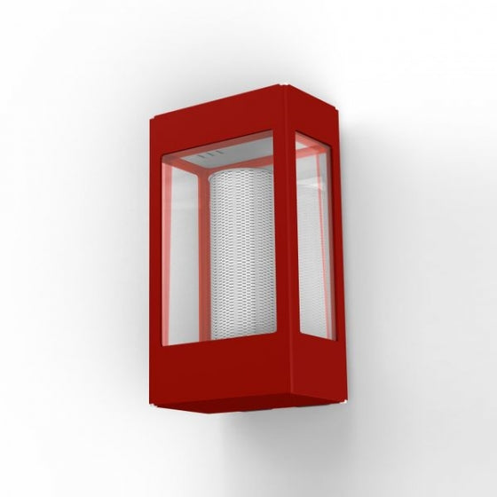 Roger Pradier TETRA Wandleuchte tomatenrot