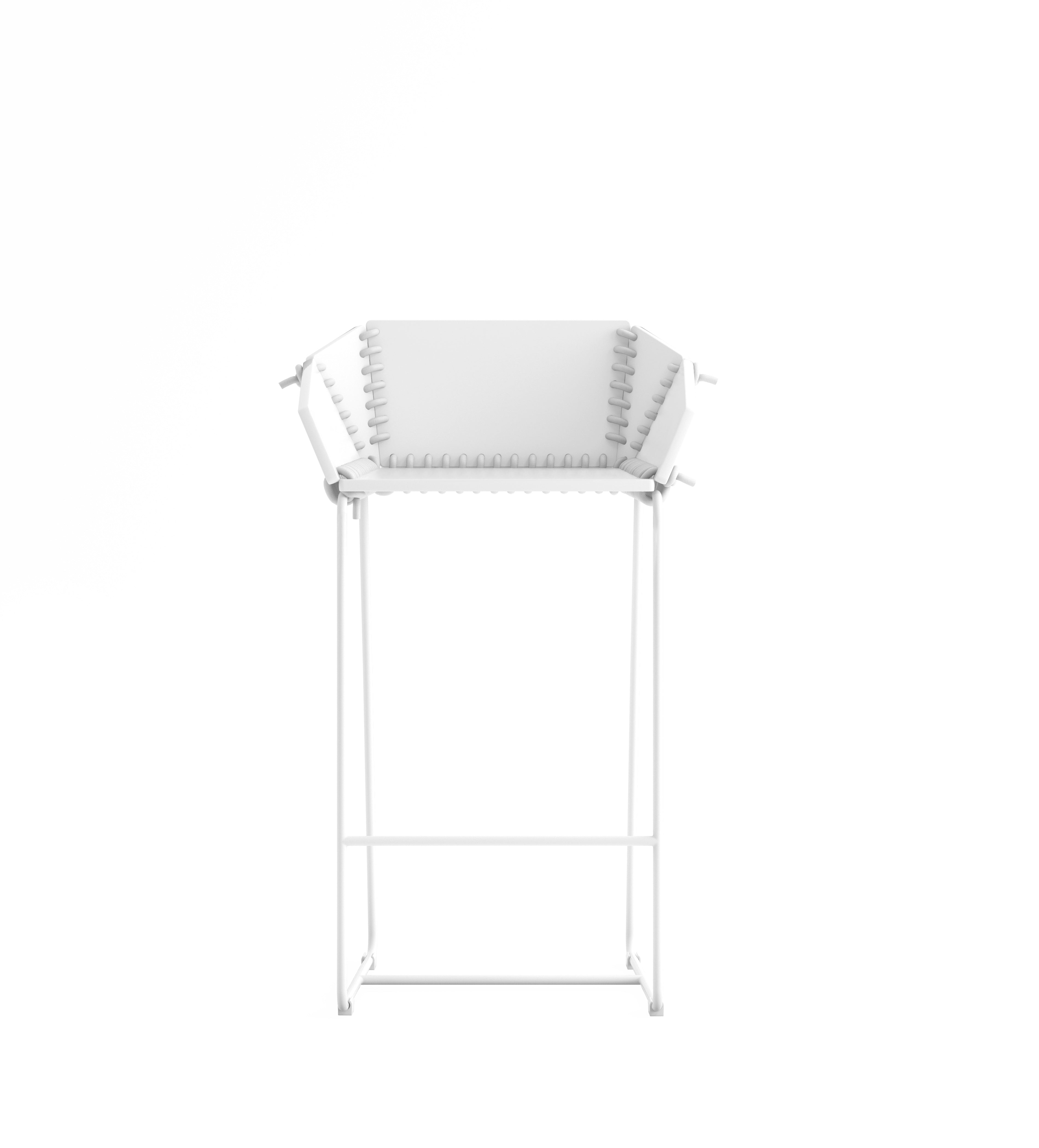 Gandia Blasco | Textile Barhocker mit Lehne