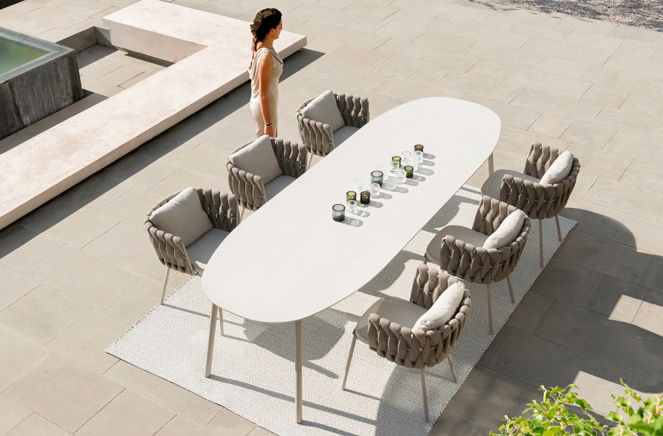 Tribù TOSCA Armlehnstuhl leinen