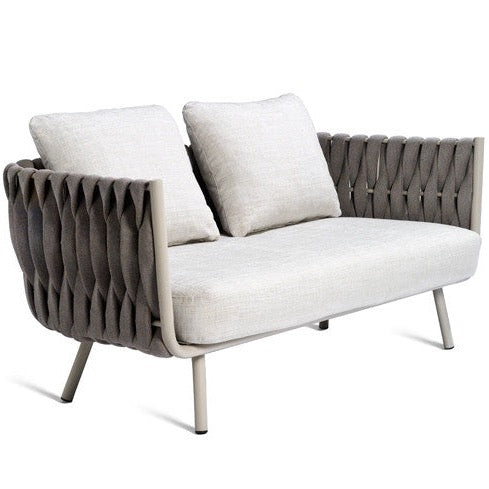 Tribù TOSCA Sofa in leinen mit Kissen