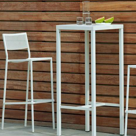 Unopiu Conrad Barhocker in weiß