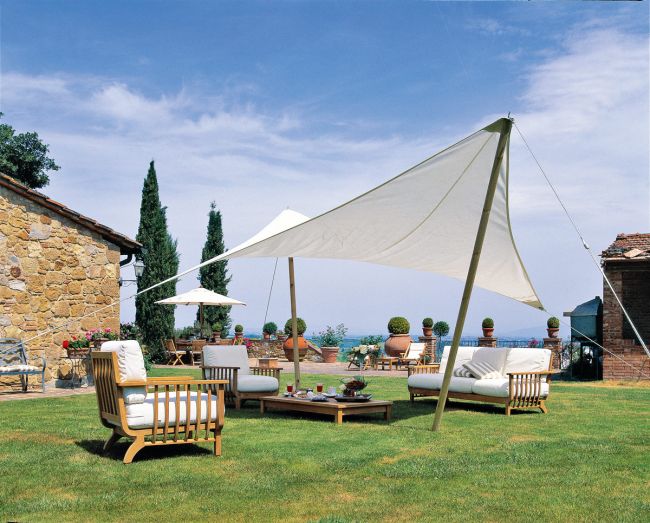 Unopiu Manta Segel 400x400 cm