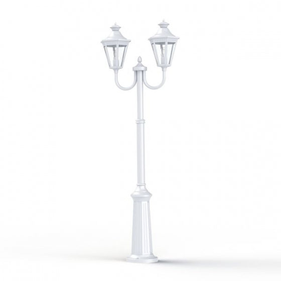 Roger Pradier VICTORIA Stehleuchte mit 2 Lampen weiß